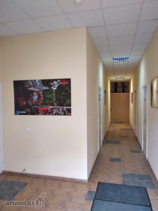 Patalpos gražioje ramioje vietoje yra