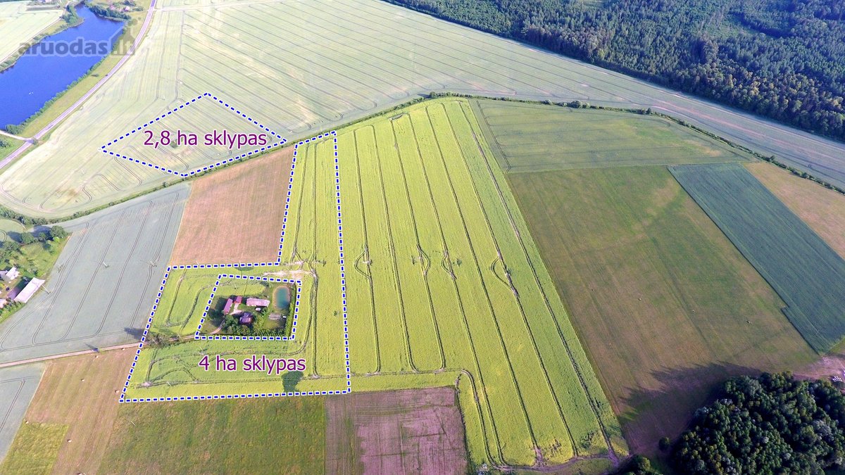 Parduodu 6,8ha žemės ūkio paskirties sklypą | Skelbiu.lt Parduodu 6,8ha žemės ūkio paskirties sklypą