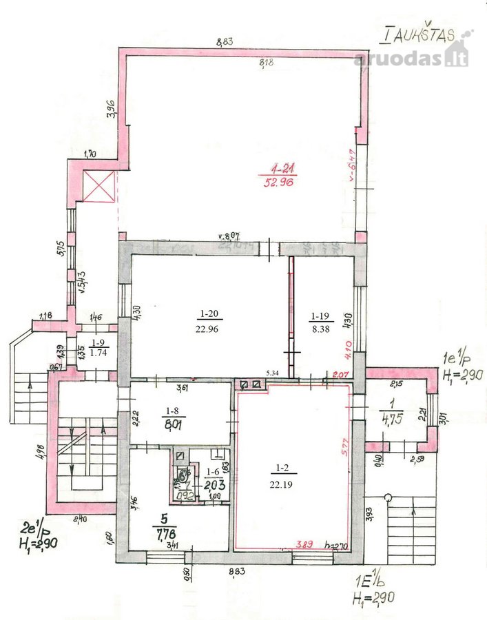 Parduodamas prekybinis pastatas Panevėžyje, - nuotraukos Nr. 13