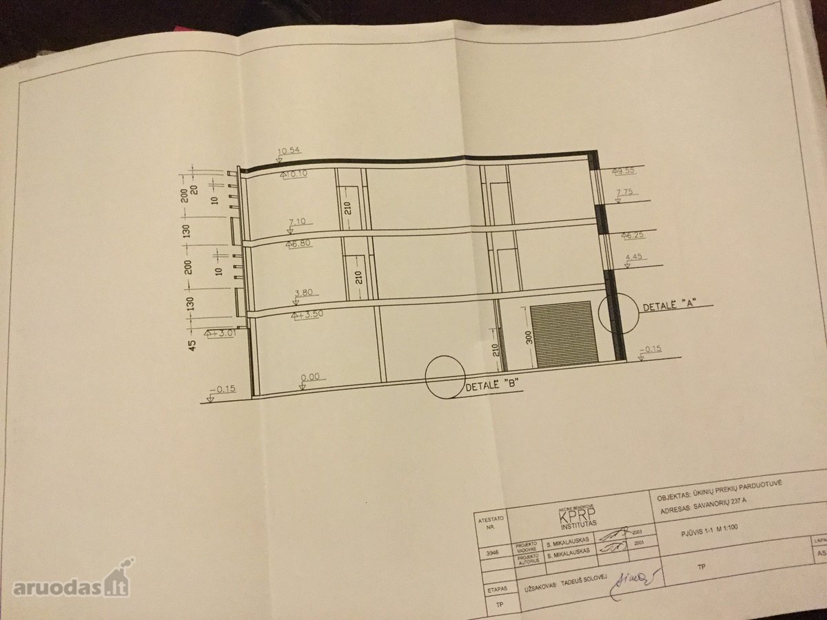 Trijų aukštų investicinis projektas: - nuotraukos Nr. 7