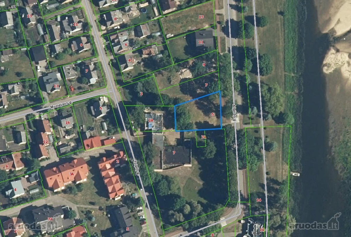 Parduodamas 9 aru sklypas Birštono centre, - nuotraukos Nr. 6