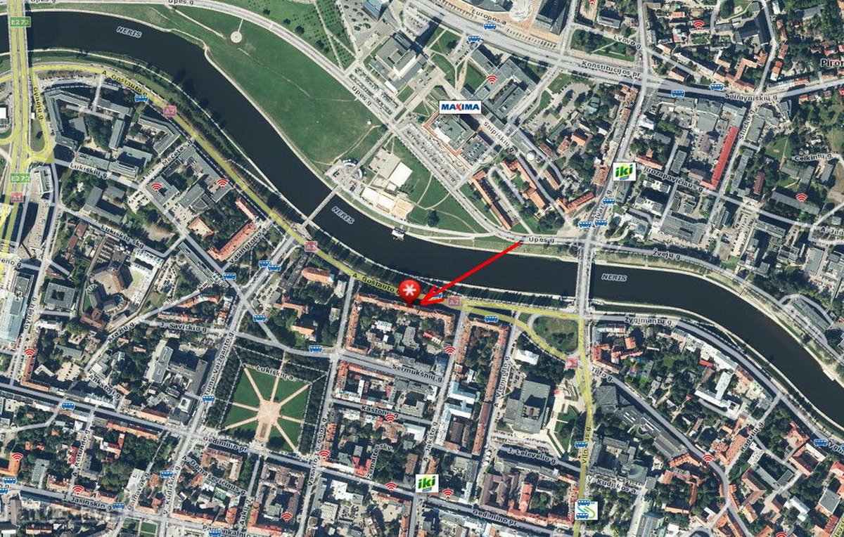 Nuomojamas Prabangiai Įrengtas 2-jų kambarių - nuotraukos Nr. 15