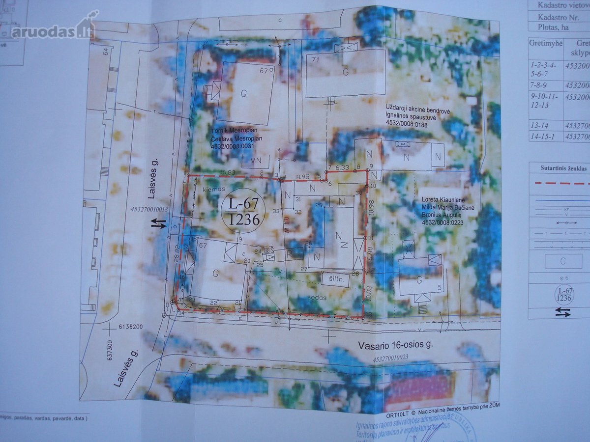 Ignalinos centre parduodamas namas su - nuotraukos Nr. 4