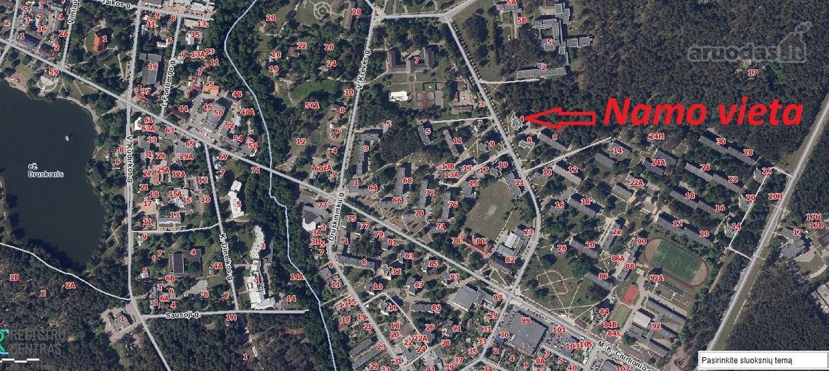 Parduodamas 52,47 kvadratinių metrų dviejų - nuotraukos Nr. 24