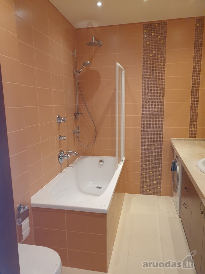 Nuomojamas 3 kambarių butas miesto centre su - nuotraukos Nr. 12