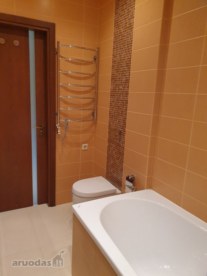 Nuomojamas 3 kambarių butas miesto centre su - nuotraukos Nr. 15
