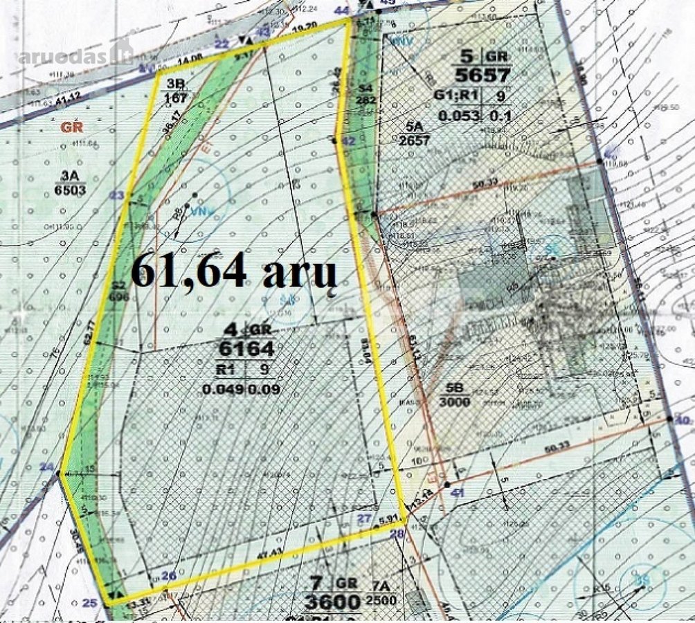 Parduodamas 61,64 arų plotos sklypas ypač - nuotraukos Nr. 8
