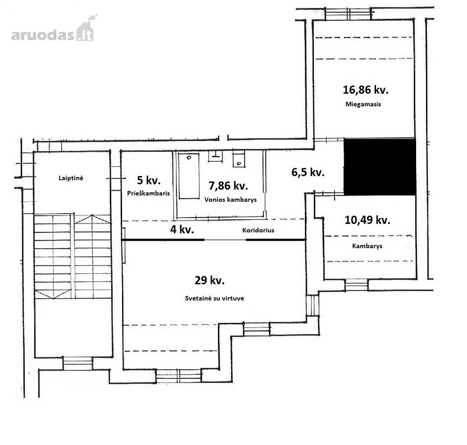 Nuo Lapkričio 1 d. be tarpininkų nuomojamas 3 - nuotraukos Nr. 17