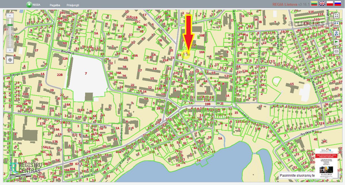 Centre, 36 arų sklypas, Laisvės g 3, Telšiai, - nuotraukos Nr. 6