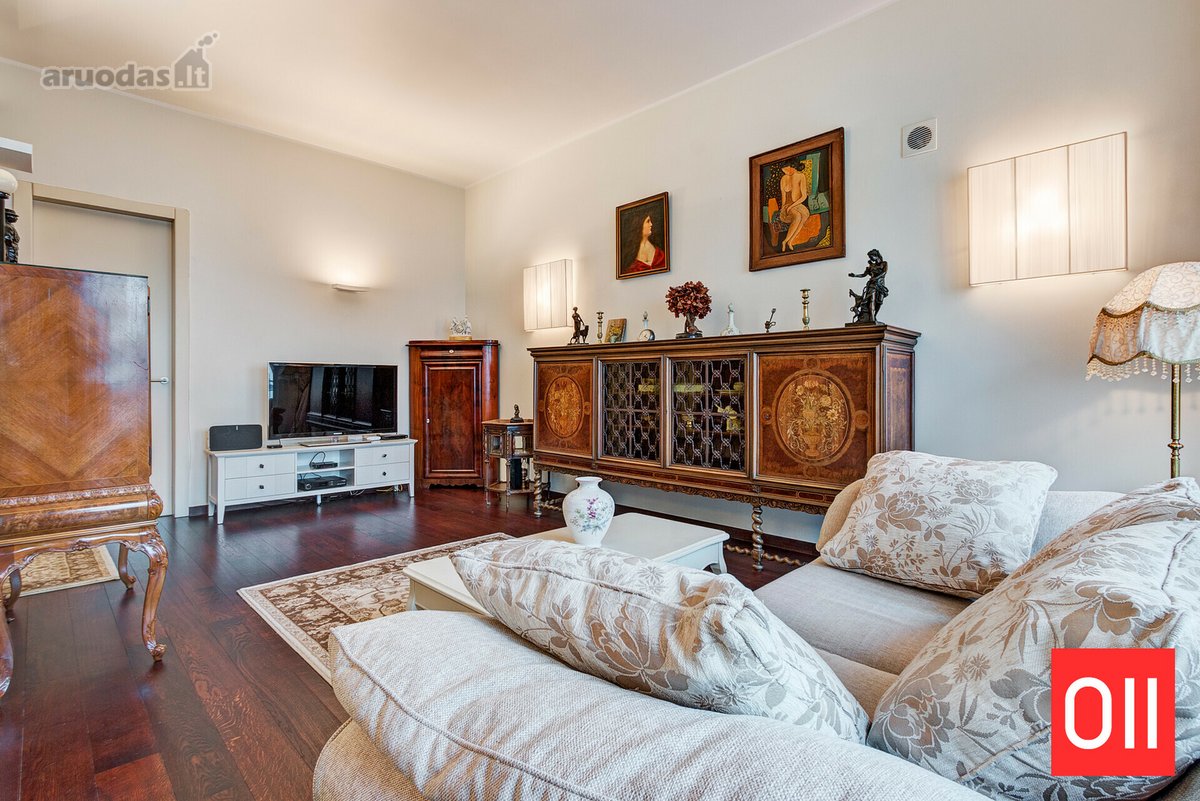 Klasikinio stiliaus apartamentai su terasa - nuotraukos Nr. 9