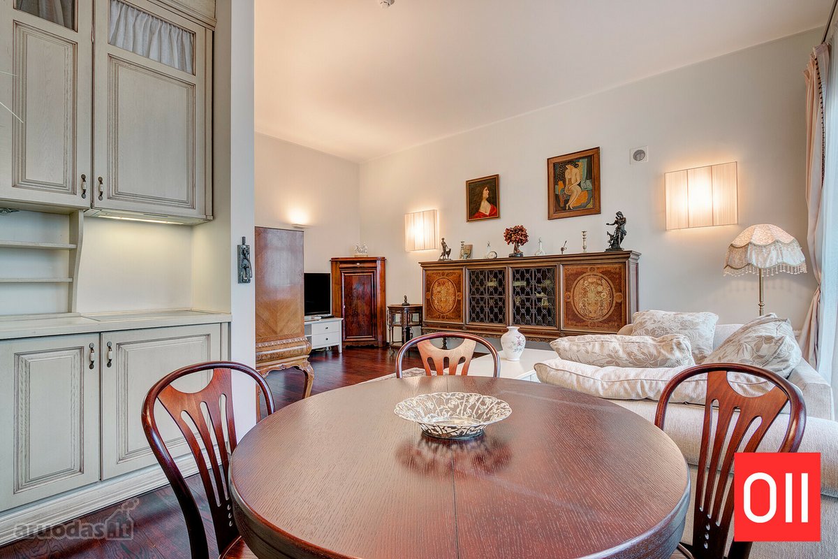 Klasikinio stiliaus apartamentai su terasa - nuotraukos Nr. 7
