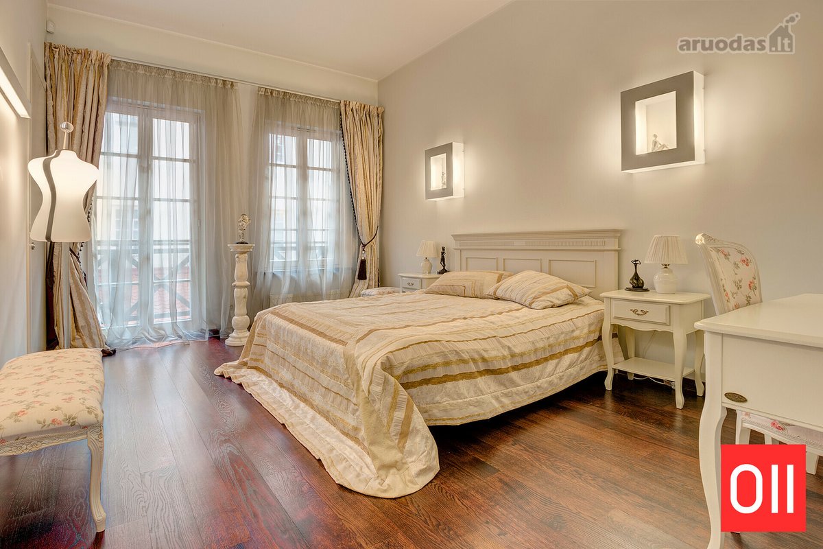 Klasikinio stiliaus apartamentai su terasa - nuotraukos Nr. 14