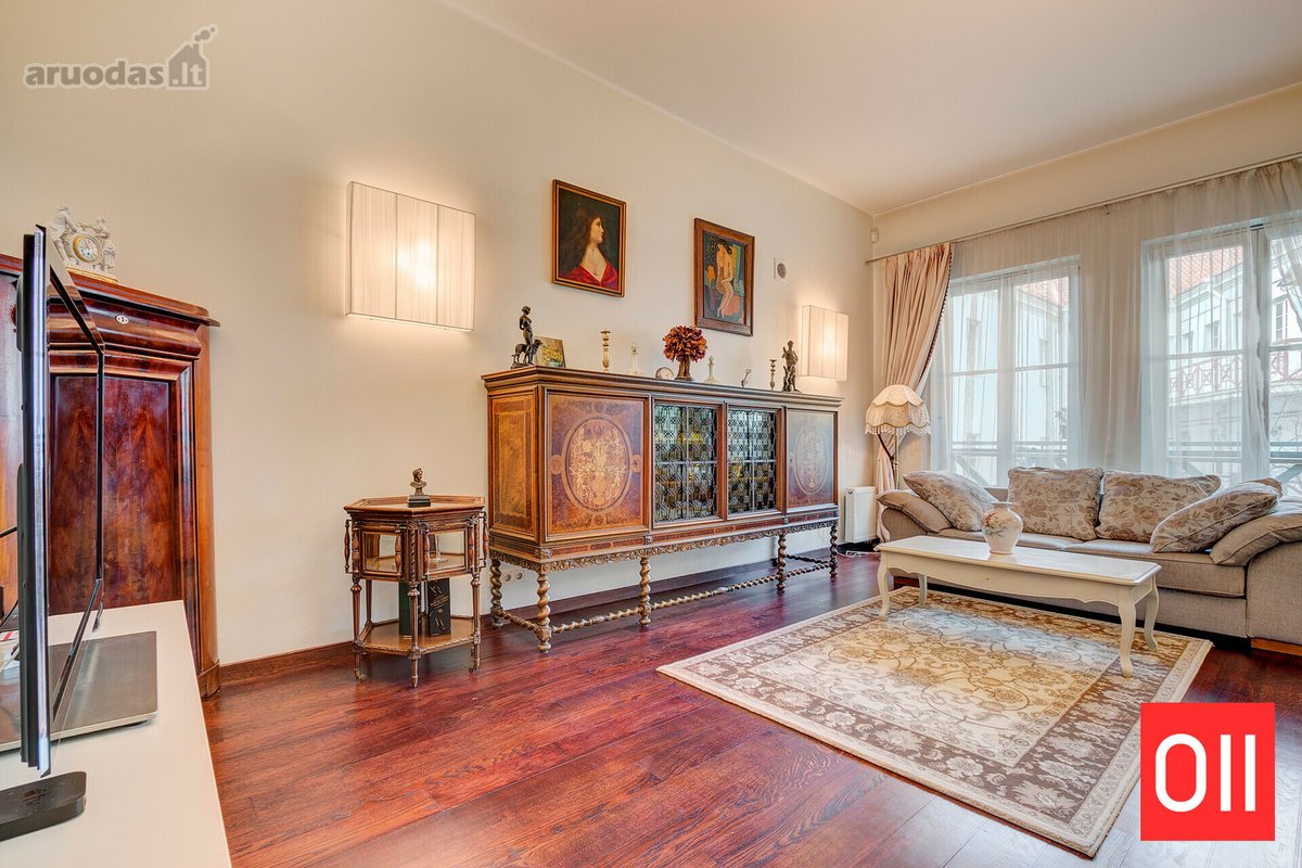 Klasikinio stiliaus apartamentai su terasa - nuotraukos Nr. 11