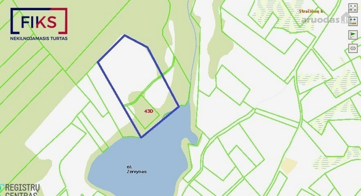 Parduodamas 4,19 Ha Sklypas Prie Ežero - nuotraukos Nr. 13