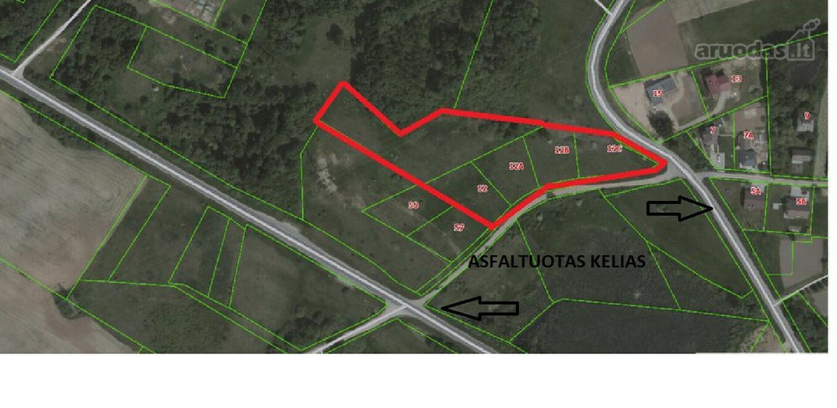 Parduodami namų valdos sklypai Suderveje M - nuotraukos Nr. 3
