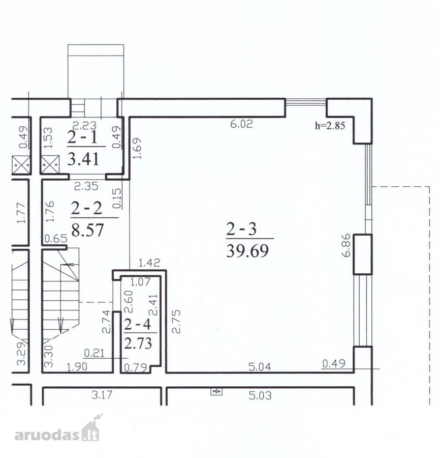 ** Giruliuose Parduodamas Nepilnai Įrengtas - nuotraukos Nr. 24
