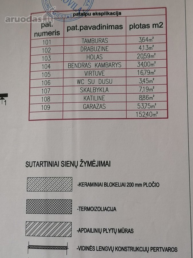 Parduodamas rąstinis namas. Sklypas ribojasi - nuotraukos Nr. 16