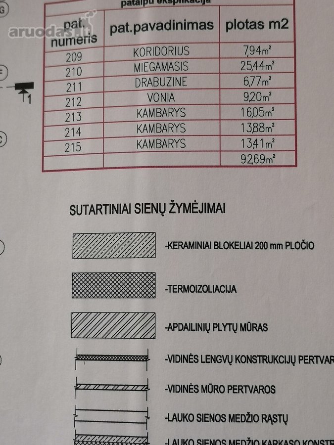 Parduodamas rąstinis namas. Sklypas ribojasi - nuotraukos Nr. 15