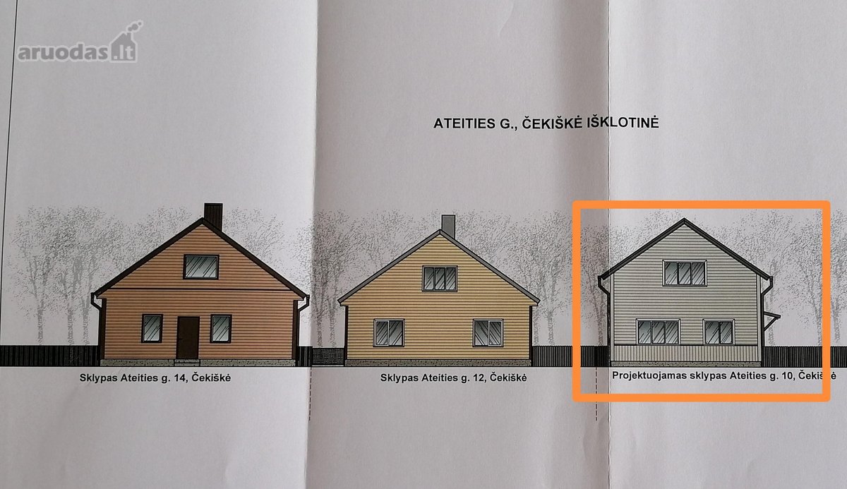 Čekiškės miestelio centre parduodamas 16,46 a - nuotraukos Nr. 3