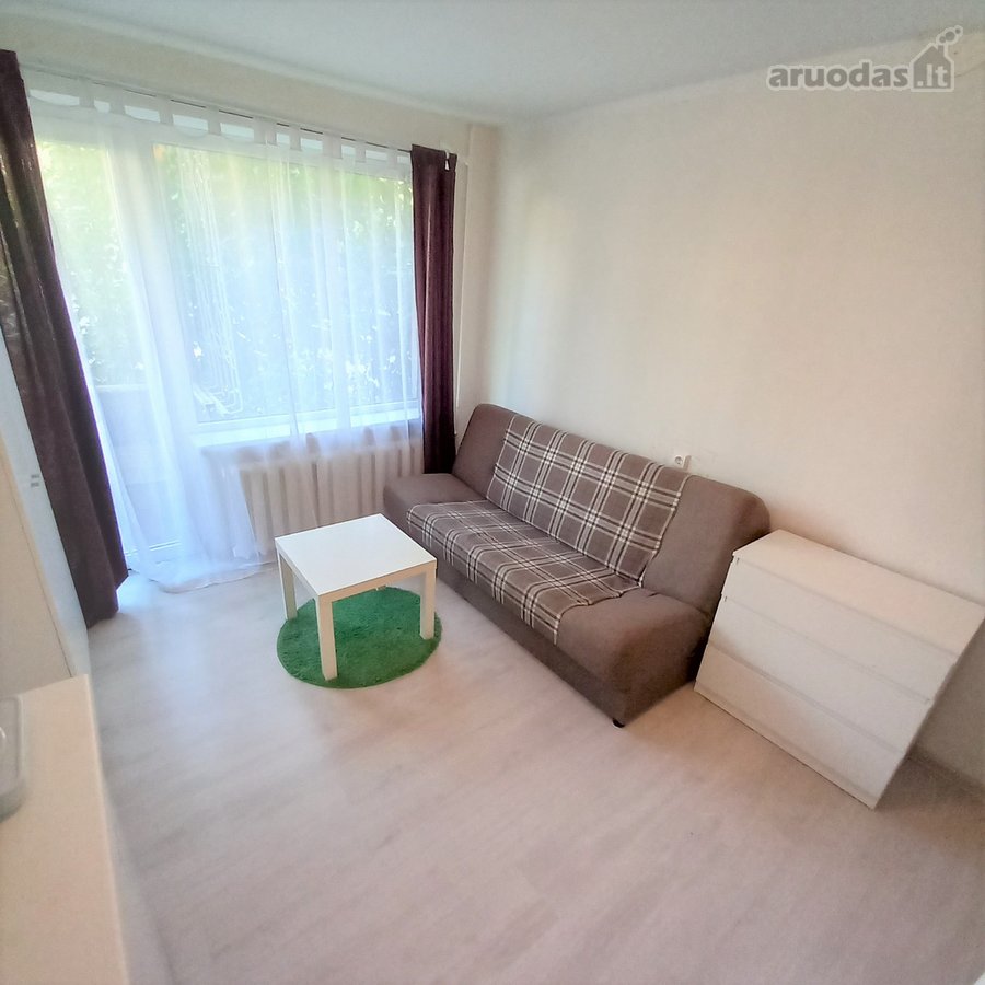 Nuomojamas Tvarkingas 15 m² Butas Su Baldais - nuotraukos Nr. 2
