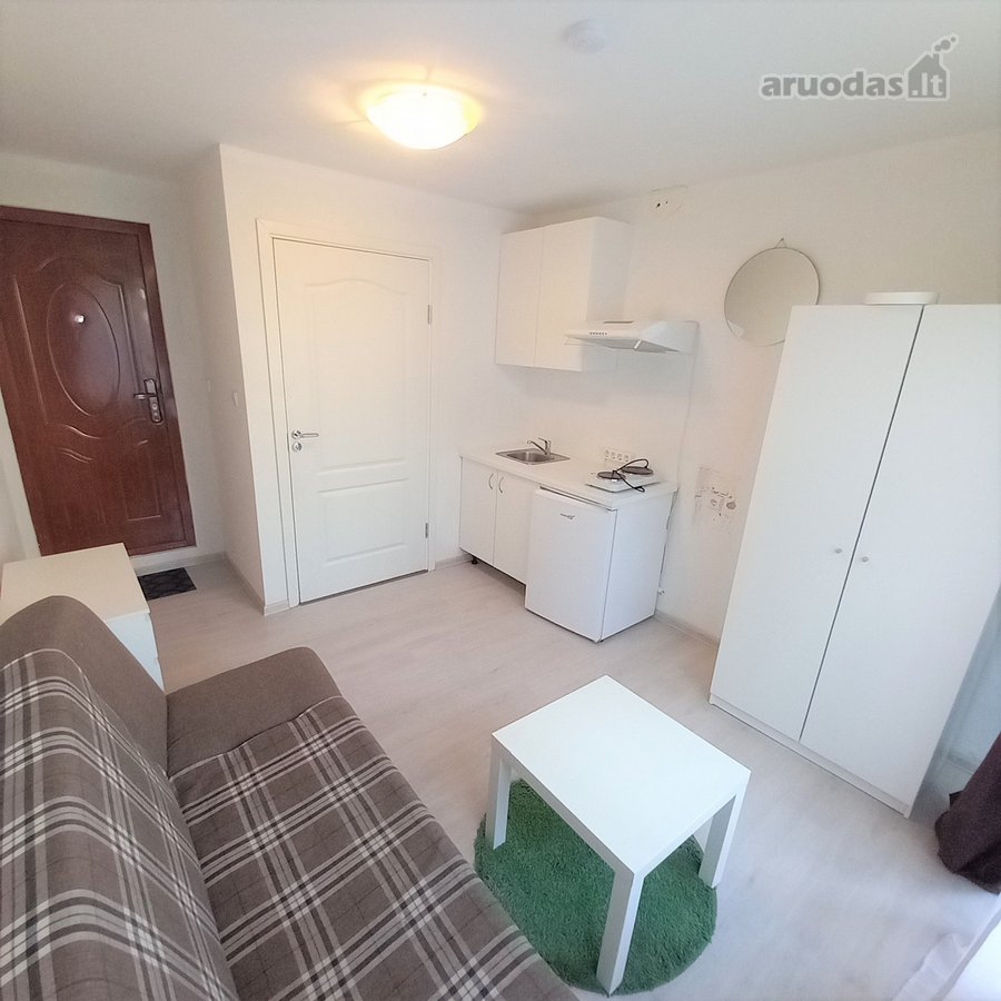 Nuomojamas Tvarkingas 15 m² Butas Su Baldais - nuotraukos Nr. 4