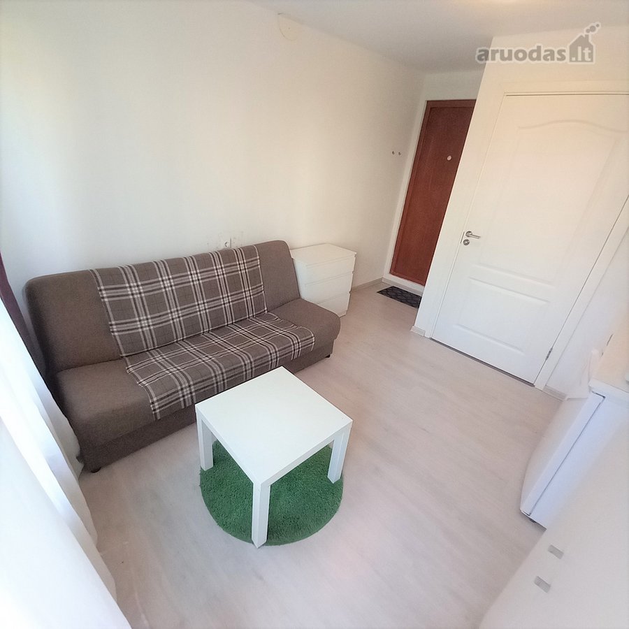 Nuomojamas Tvarkingas 15 m² Butas Su Baldais - nuotraukos Nr. 3