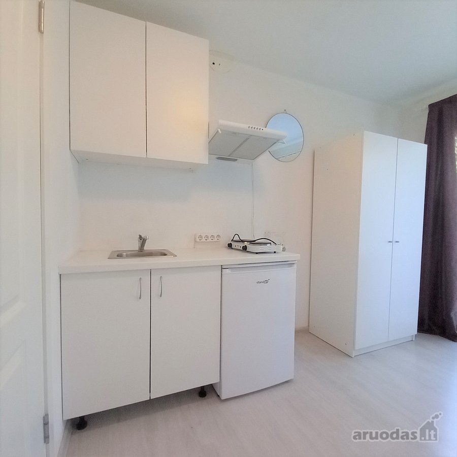 Nuomojamas Tvarkingas 15 m² Butas Su Baldais - nuotraukos Nr. 5