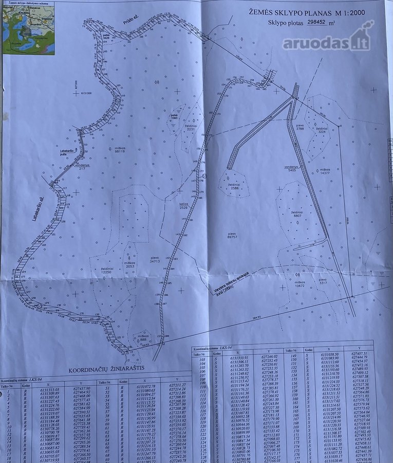Parduodamas 30 Ha Žemės Sklypas Unikalioje - nuotraukos Nr. 13
