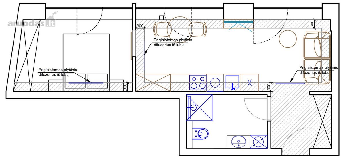 A brand new apartment in Vilnius old town is - nuotraukos Nr. 12
