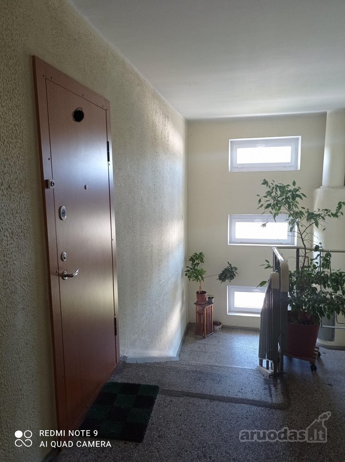 Butas yra patogioje vietoje, netoliese yra