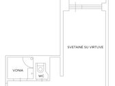 Katik suremontuotas, jaukus, studijos tipo - nuotraukos Nr. 6