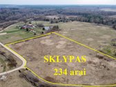 Parduodamas 2.3400 Ha Sklypas