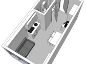 Nuomojamas atnaujinamas 18 m² studio tipo - nuotraukos Nr. 22