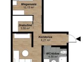 Butas tvarkingas, tačiau prašosi remonto. - nuotraukos Nr. 12