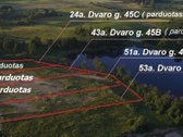 Parduodamas žemės sklypas su pakrante prie