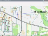 Parduodamas 1,11 ha žemės ūkio paskirties