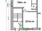 Nuomojamos 40 m² patalpos I-ame aukšte su 2 - nuotraukos Nr. 4