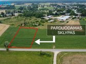 Parduodamas sklypas su galiojančiu projektu