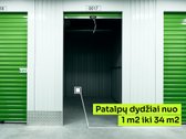 Sandėliukų nuoma trumpalaikė - ilgalaikė
