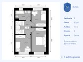 Parduodamas 87.68 kv. m kotedžas baigiamajame - nuotraukos Nr. 4