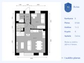 Parduodamas 87.68 kv. m kotedžas baigiamajame - nuotraukos Nr. 3