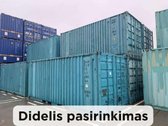 Parduodame naudotus 6 m. (20 pėdų) jūrinius