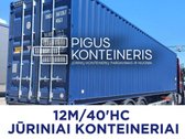 Paaukštinti 12m (40'hc) jūriniai Konteineriai - nuotraukos Nr. 2