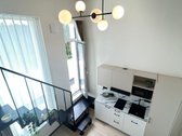Nuomojamas modernus dviejų aukštų loftas - nuotraukos Nr. 3