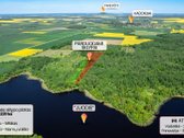 Parduodami du sklypai su pakrante prie