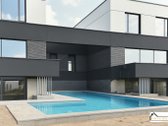 Parduodamas modernios architektūros dvibutis