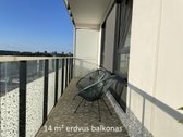 Nuomojamas šviesus trijų kambarių butas su - nuotraukos Nr. 19