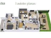 3 Kambarių Butas Tiesiai Iš Statytojo - nuotraukos Nr. 3