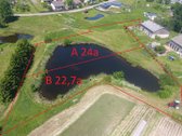 Parduodamas sklypas su kūdra 18a. Bendras