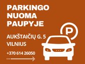 Nuomojama automobilių parkavimo vieta
